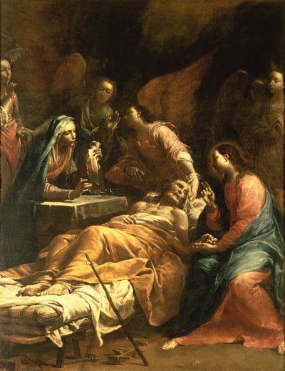 The Death of St. Joseph by Giuseppe Maria Crespi